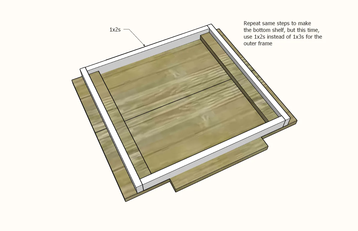 Chunky Leg Side Table, step 6