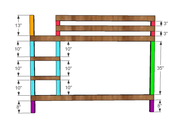 Classic Bunk Beds, step 7