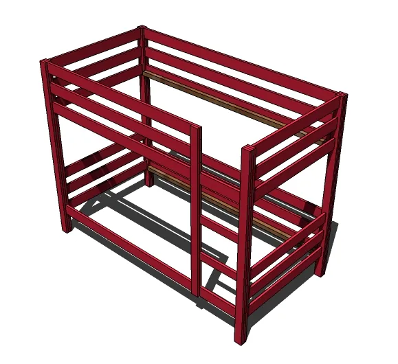 Classic Bunk Beds, step 8