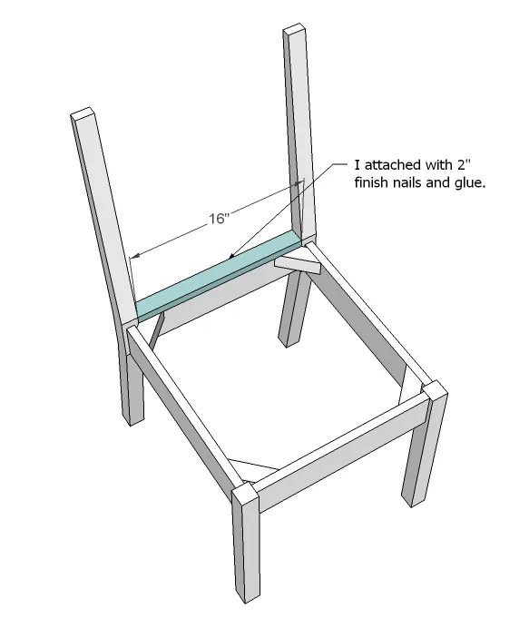 Classic Chair, step 6