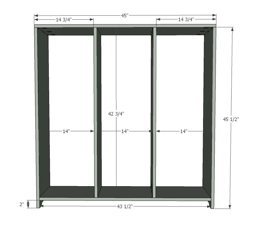 Classic Cubby Series, step 1