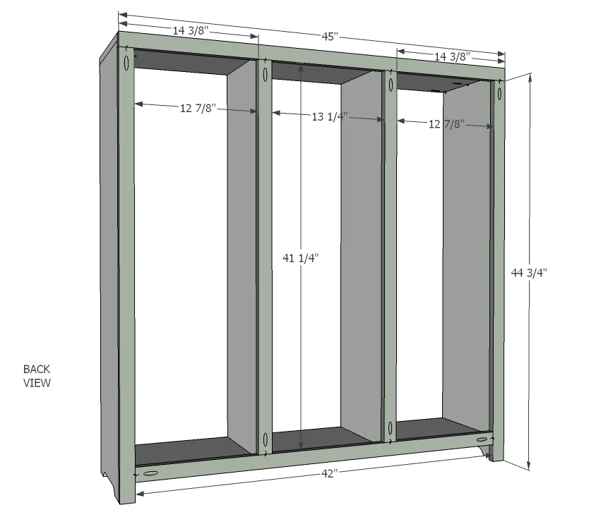 Classic Cubby Series, step 2