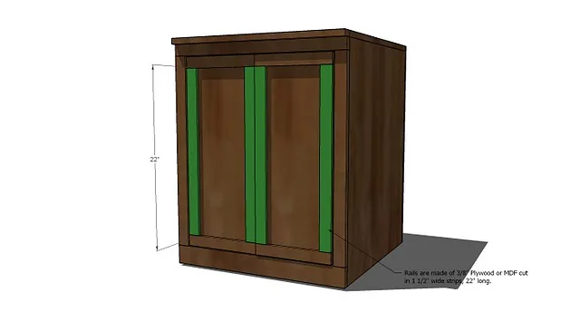 Classic Storage Wall Side Base Units, step 9