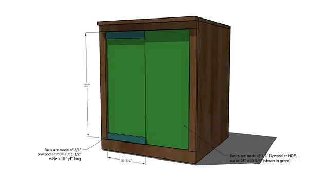 Classic Storage Wall Side Base Units, step 8