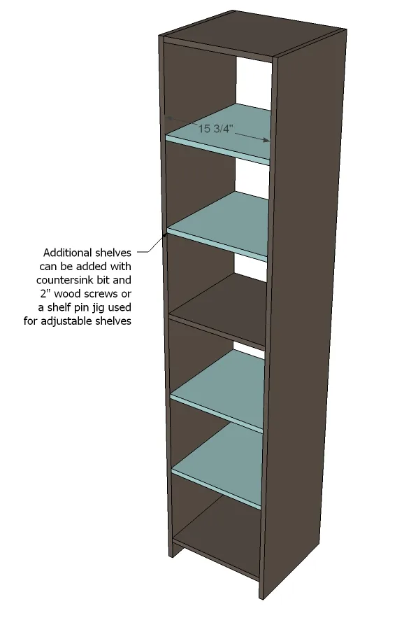 Closet Organizer from One Sheet of Plywood, step 3