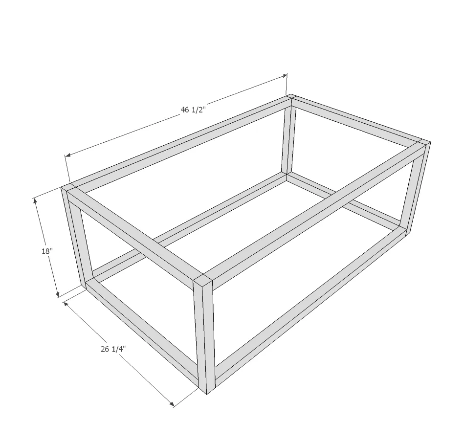 Coffee Table Converts to Dining Table from Wild Rose Tiny House, step 2