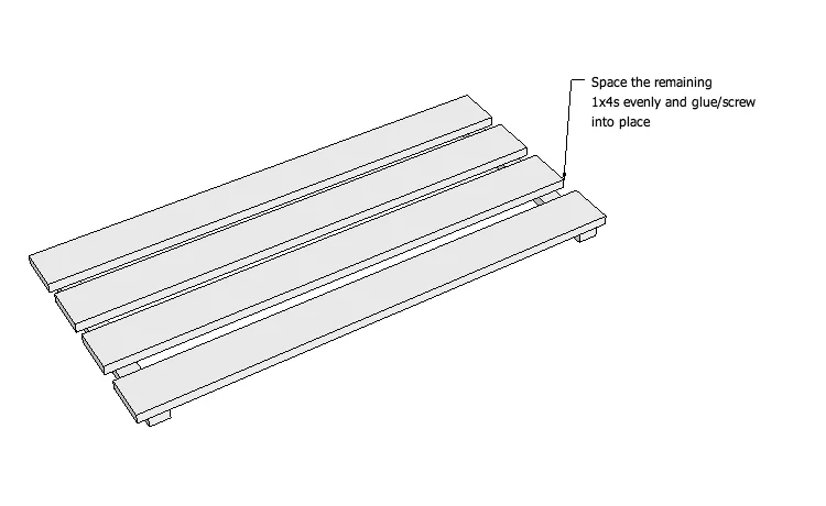 Collapsible Potting Table, step 4