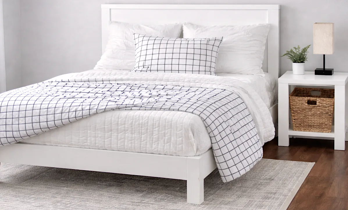 Compact Modern Farmhouse Bed
