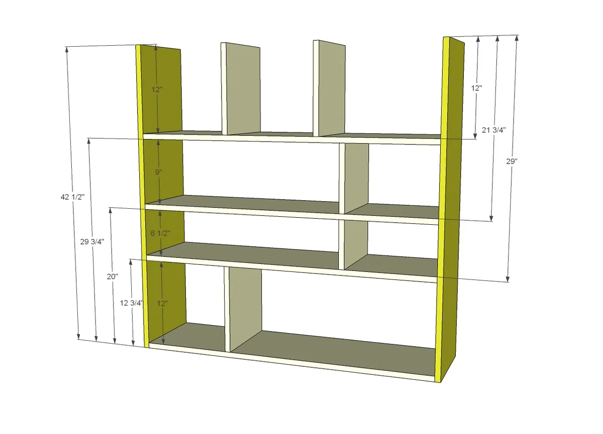 Compartment Depot Bookshelf, step 6