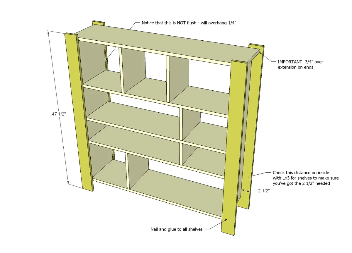 Compartment Depot Bookshelf, step 8