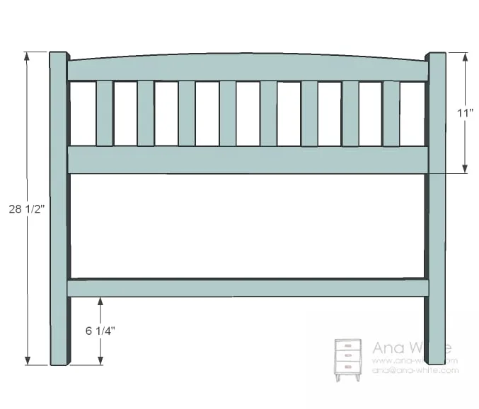 Cottage Bench with Storage Cubbies, step 2