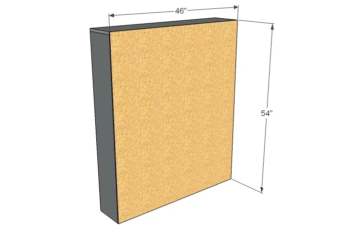 Cottage Hutch for the Cottage Media Console, step 2