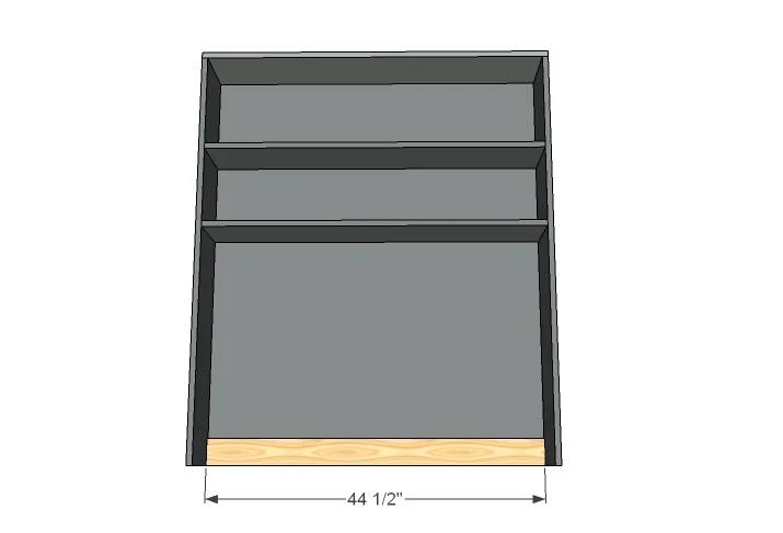Cottage Hutch for the Cottage Media Console, step 3