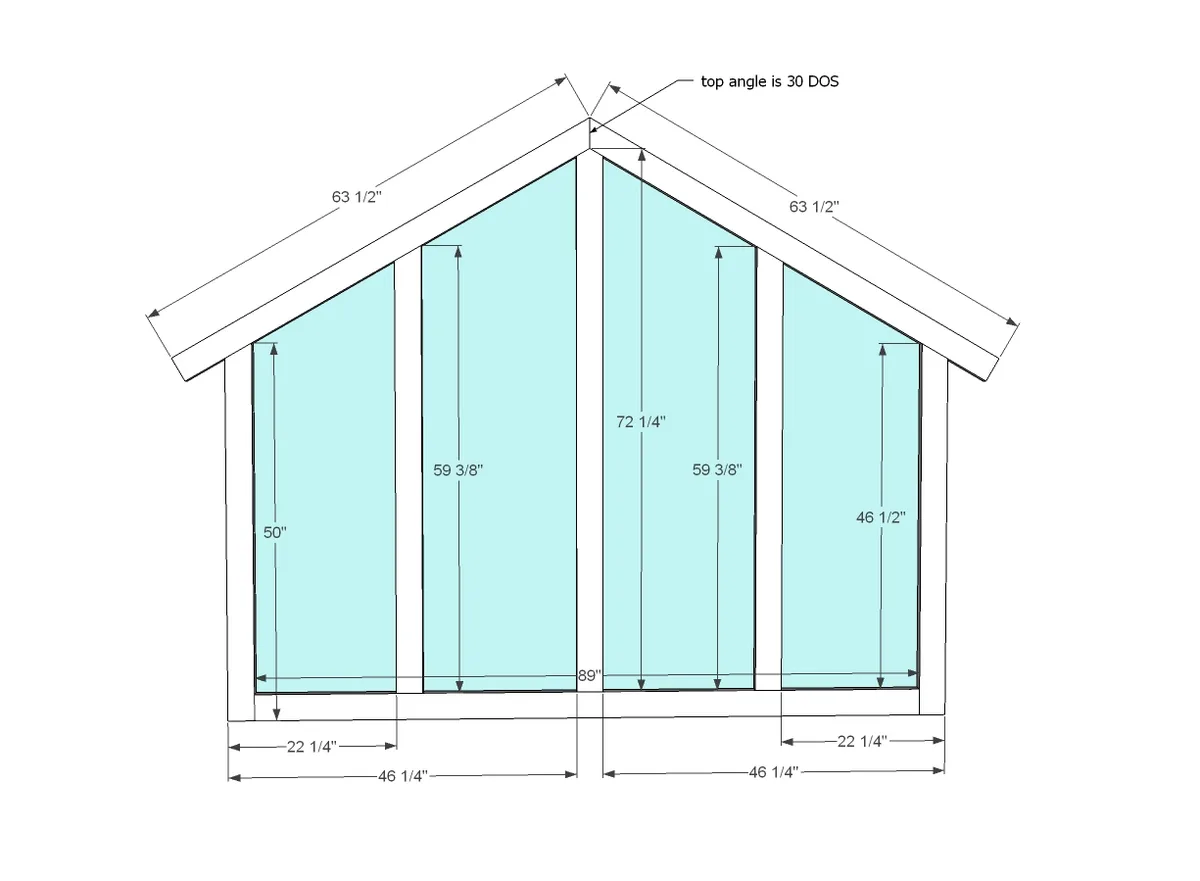 Craftsman Style Playhouse, step 2