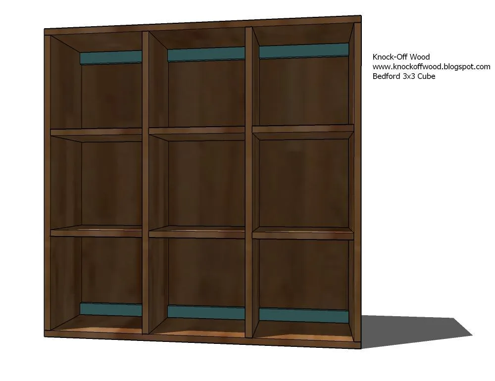 Cubby Bookcases Modular Office Collection, step 3