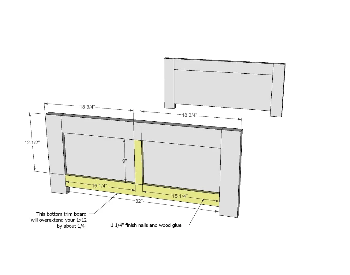 Daybed with Storage Trundle Drawers, step 2