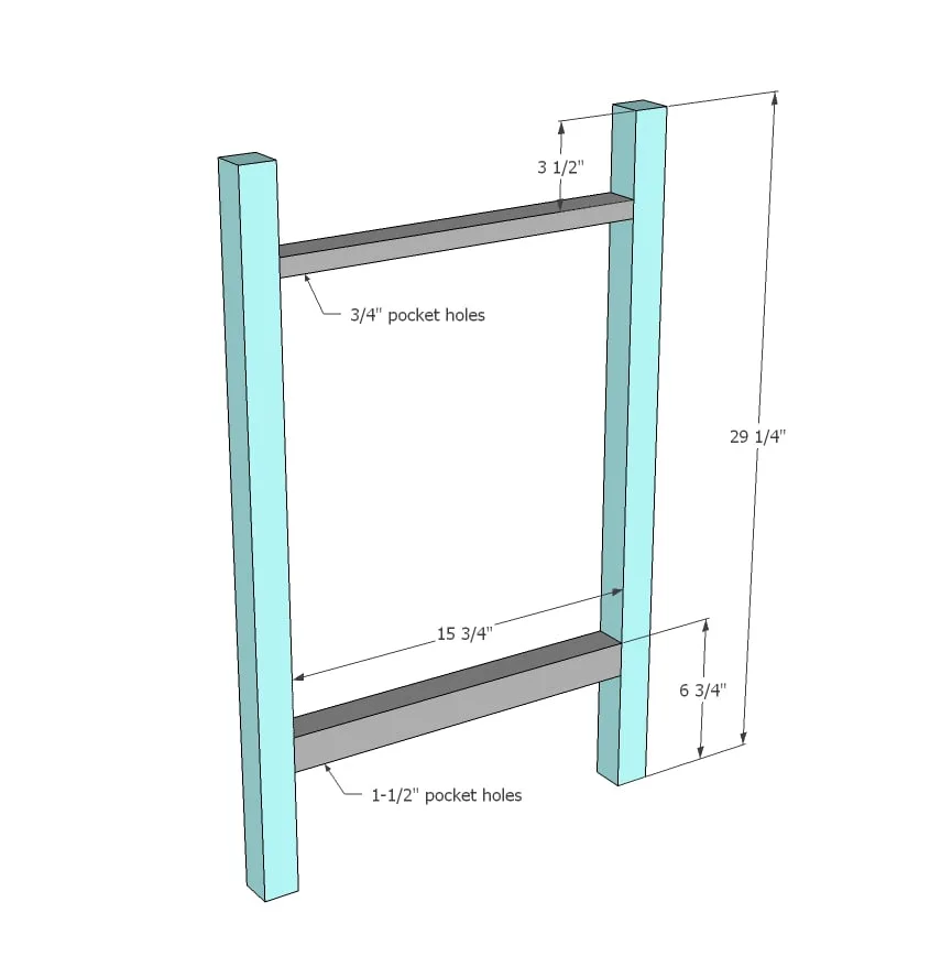 Desks that Convert to Table for our Tiny House on Wheels, step 1