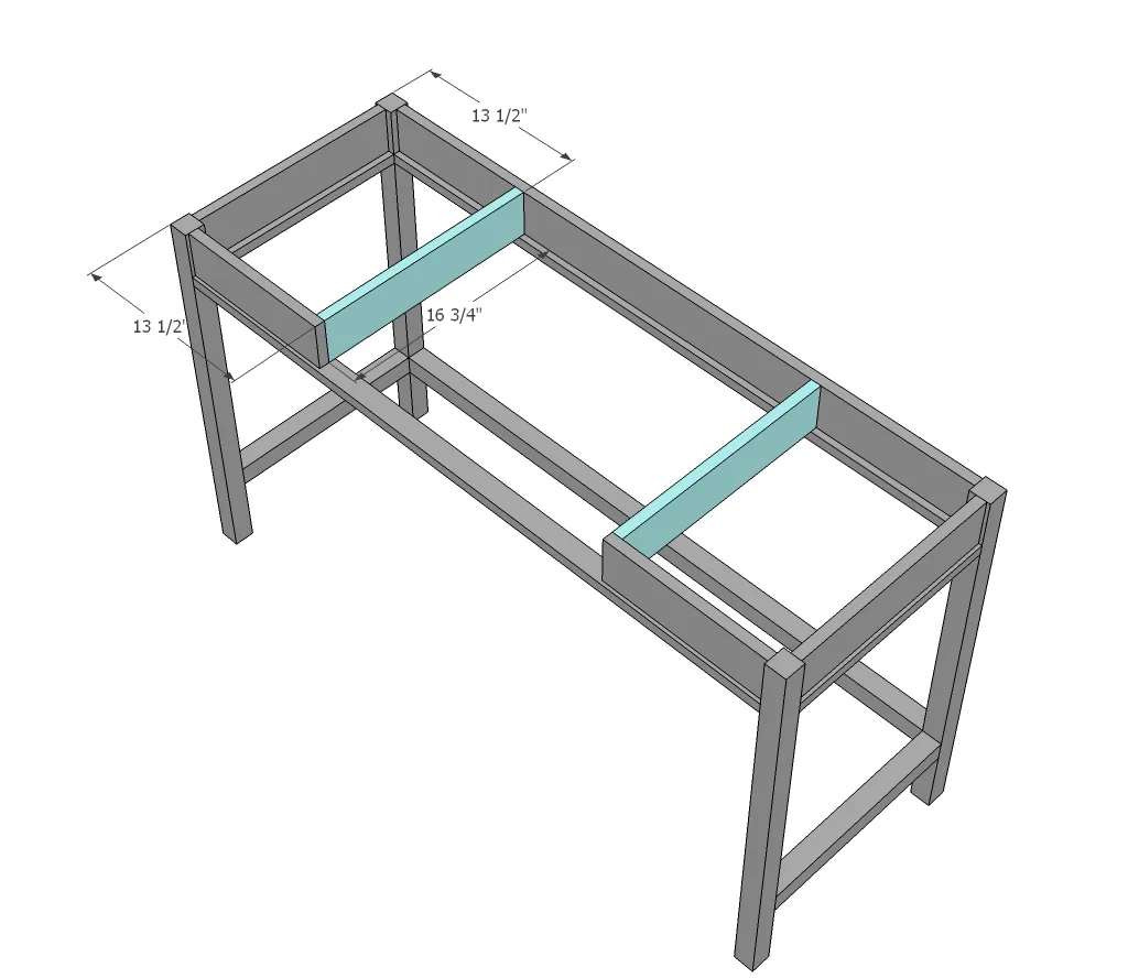 Desks that Convert to Table for our Tiny House on Wheels, step 4