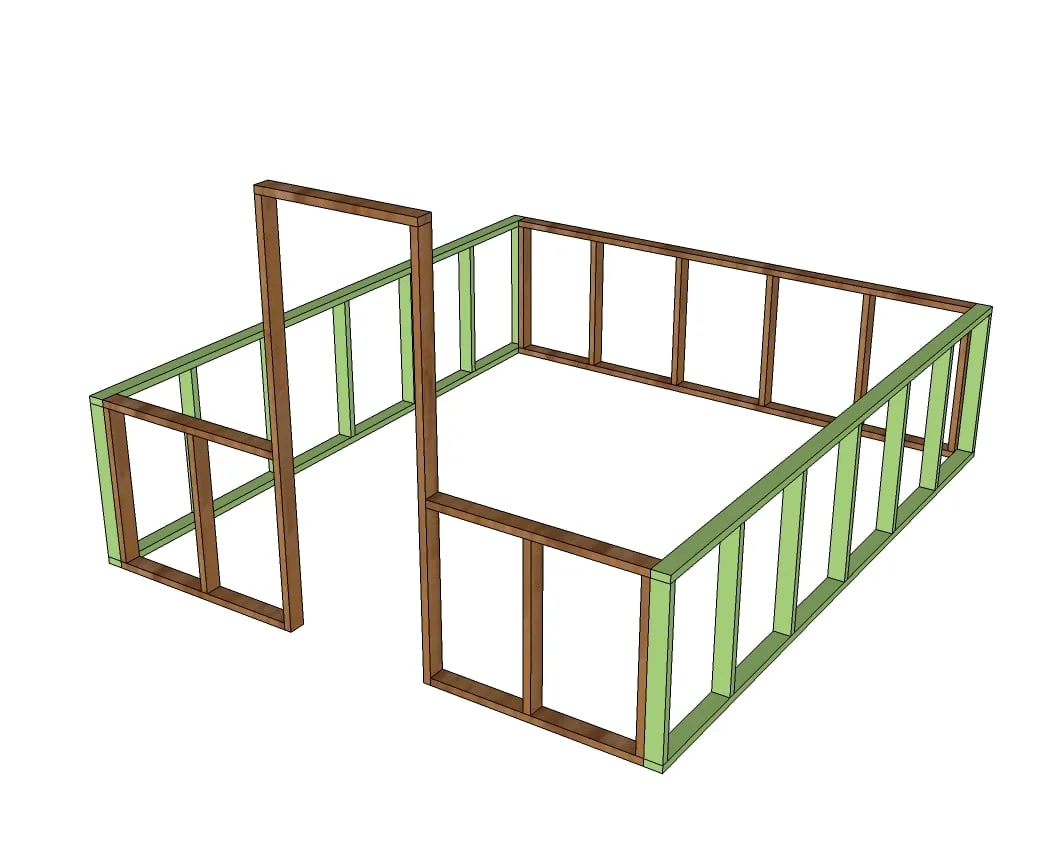 Barn Style Greenhouse, step 4
