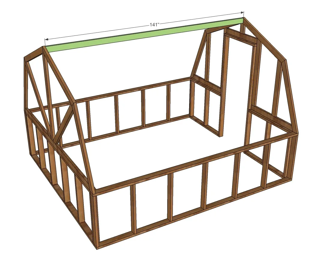 Barn Style Greenhouse, step 8