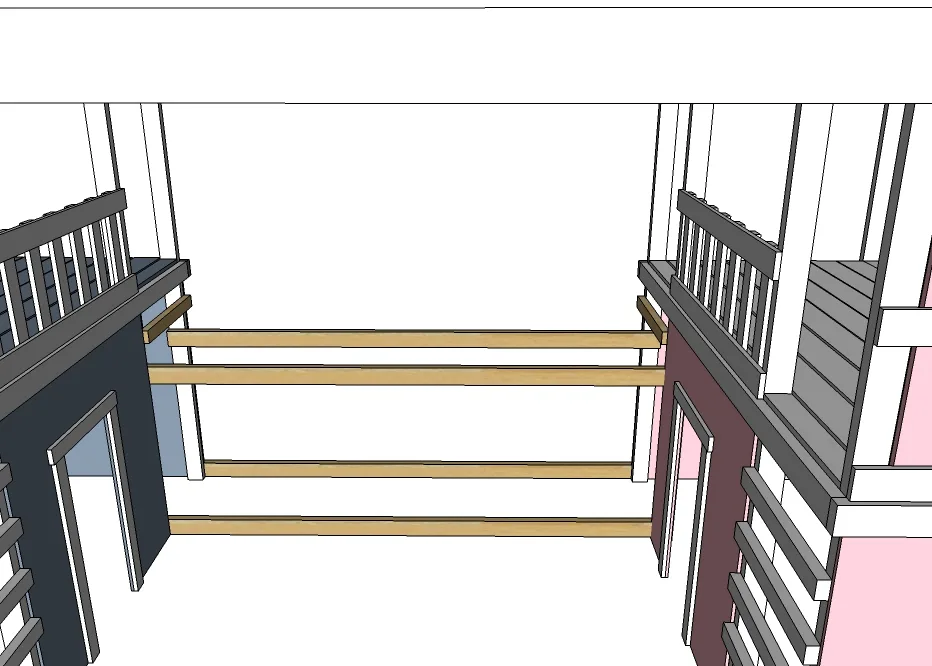 Basement Indoor Playground with Monkey Bars, step 12