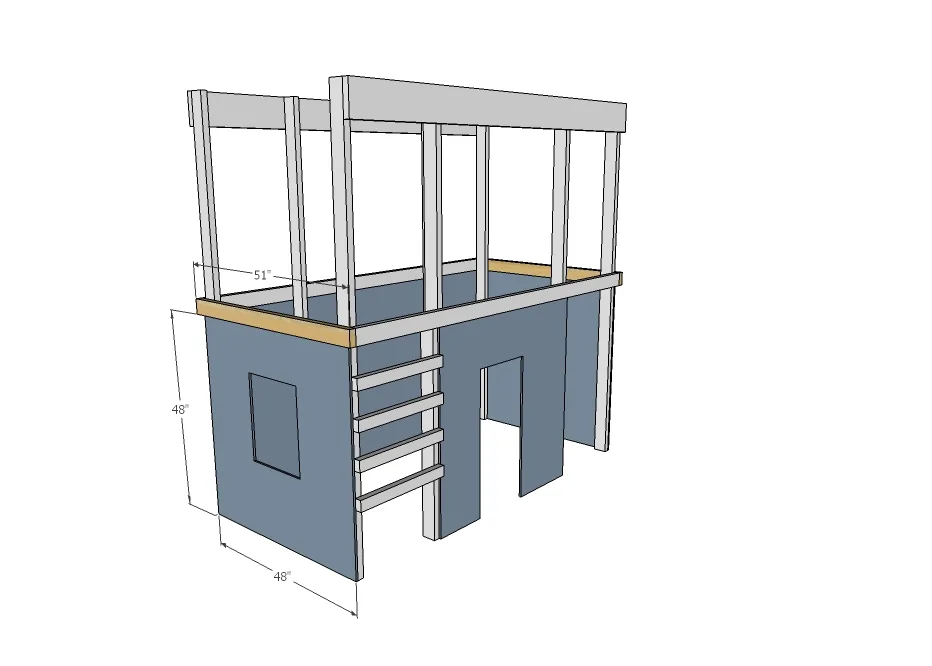 Basement Indoor Playground with Monkey Bars, step 5