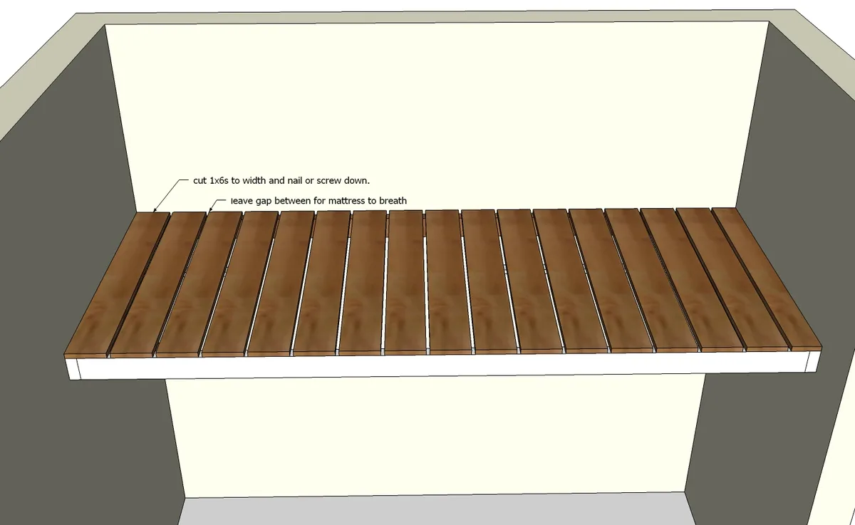 Floating Loft Bed for Small Rooms, step 3
