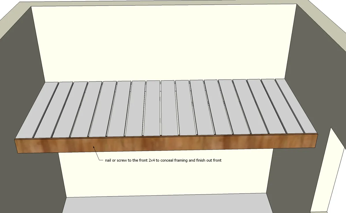 Floating Loft Bed for Small Rooms, step 4