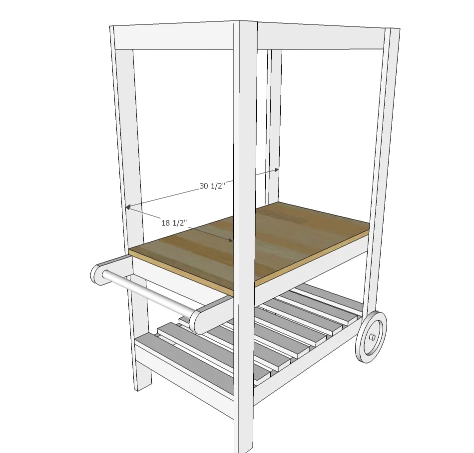 Kids Pretend Play Vendor Cart, step 6