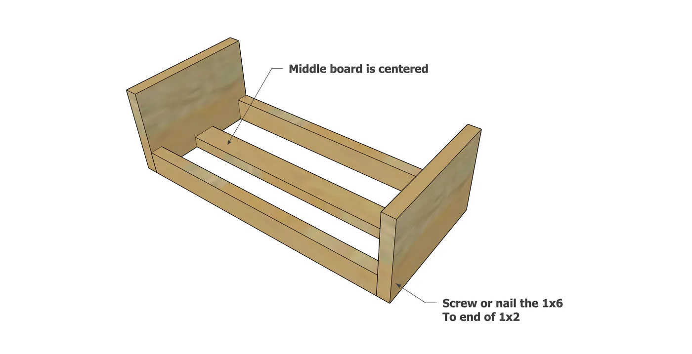 Stackable Water Bottle Storage Rack, step 2