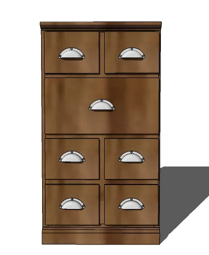 Doors for Open Base for the Basic Collection, step 4