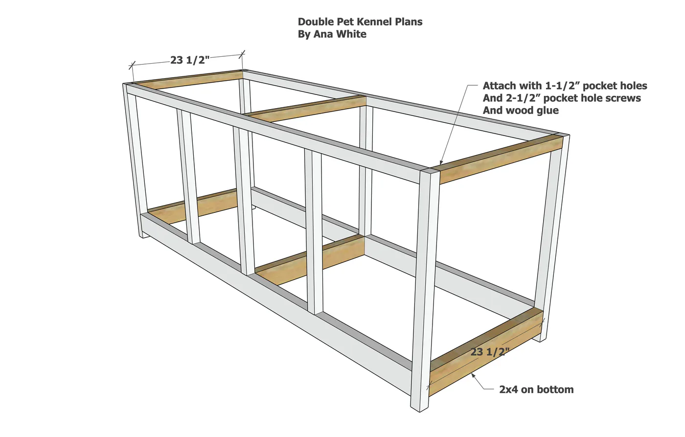 Double Large Console, step 3
