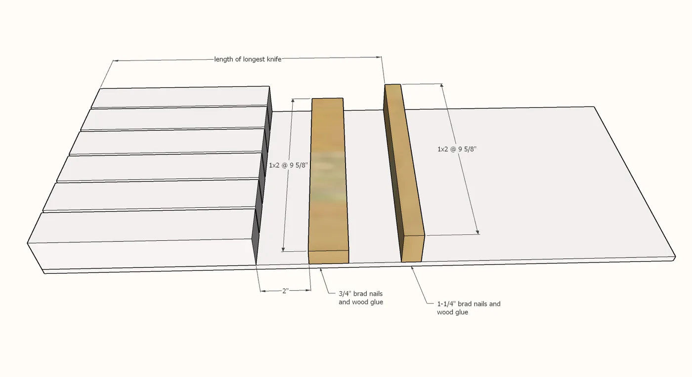 In Drawer Knife Block, step 2
