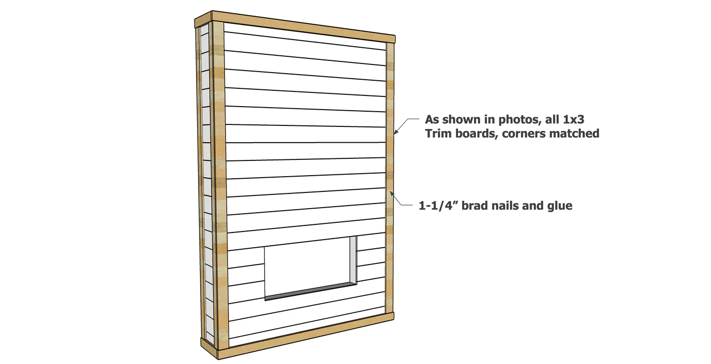 Easiest Shiplap Fireplace Tutorial and Video, step 5