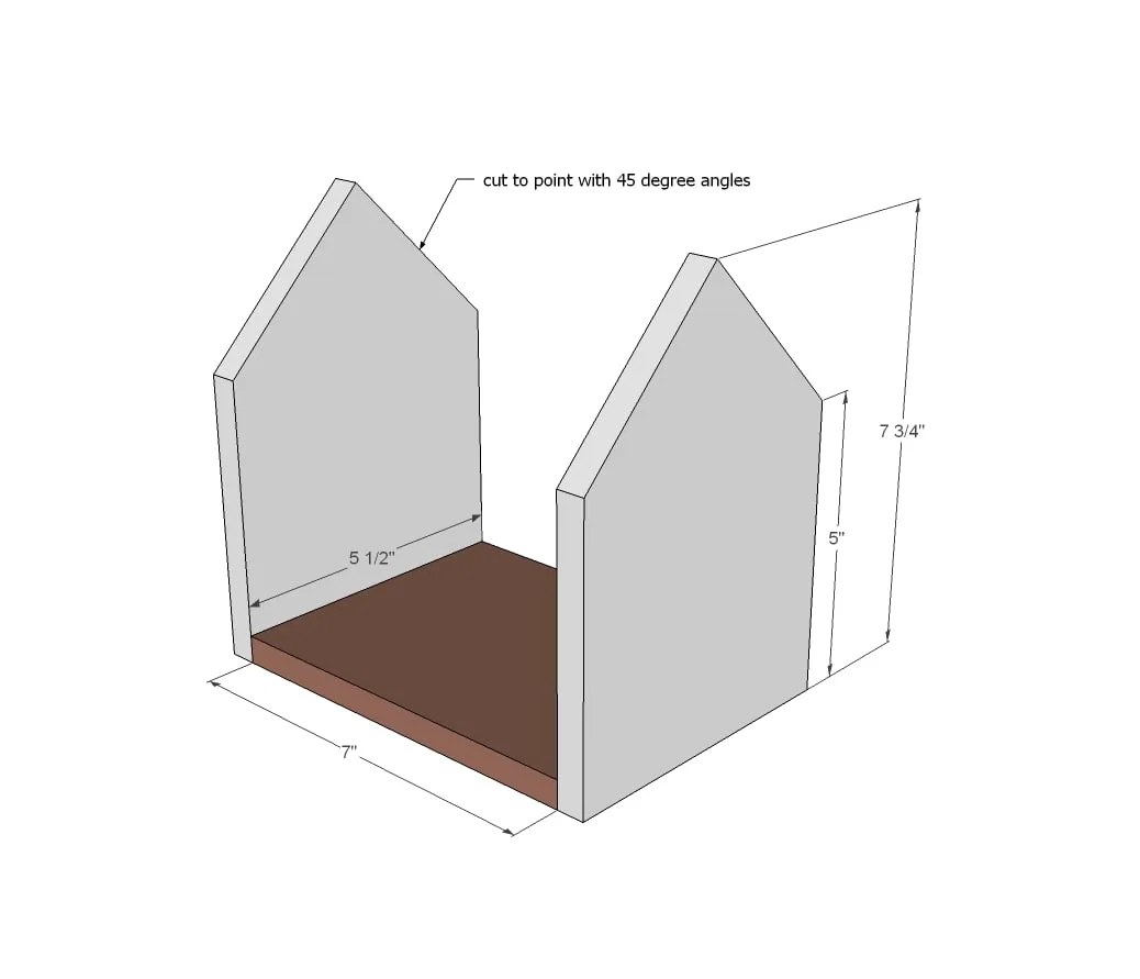 Easy $5 Cedar Bird Feeder, step 1