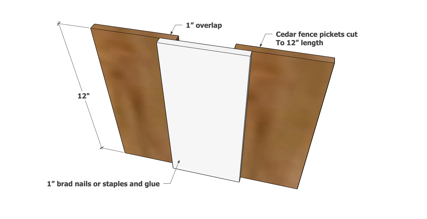 Easy Fence Picket Wood Pumpkin Decor, step 1