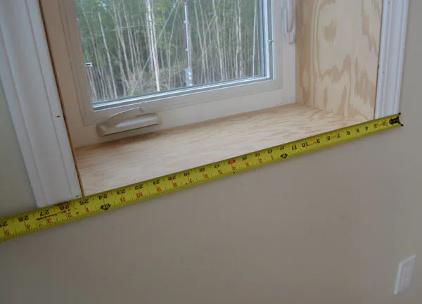 Easy Window Trim, step 4