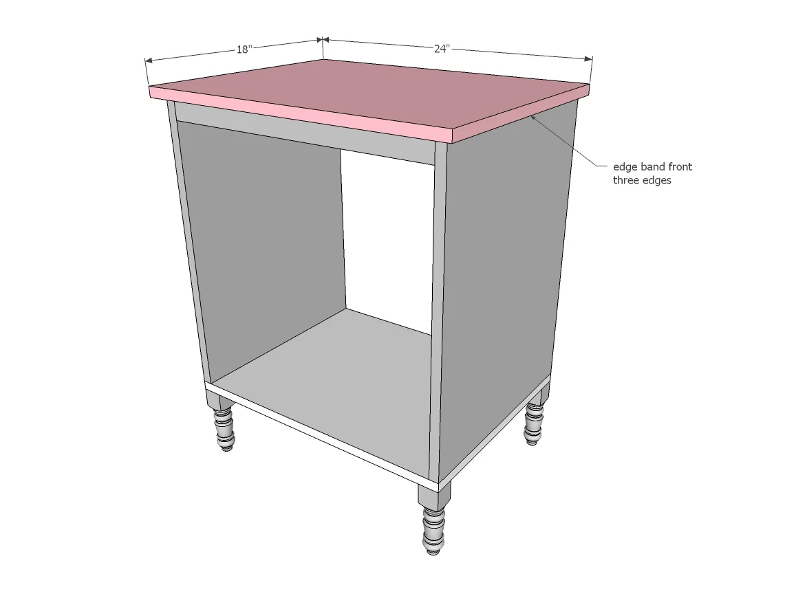 Emily Nightstand, step 4