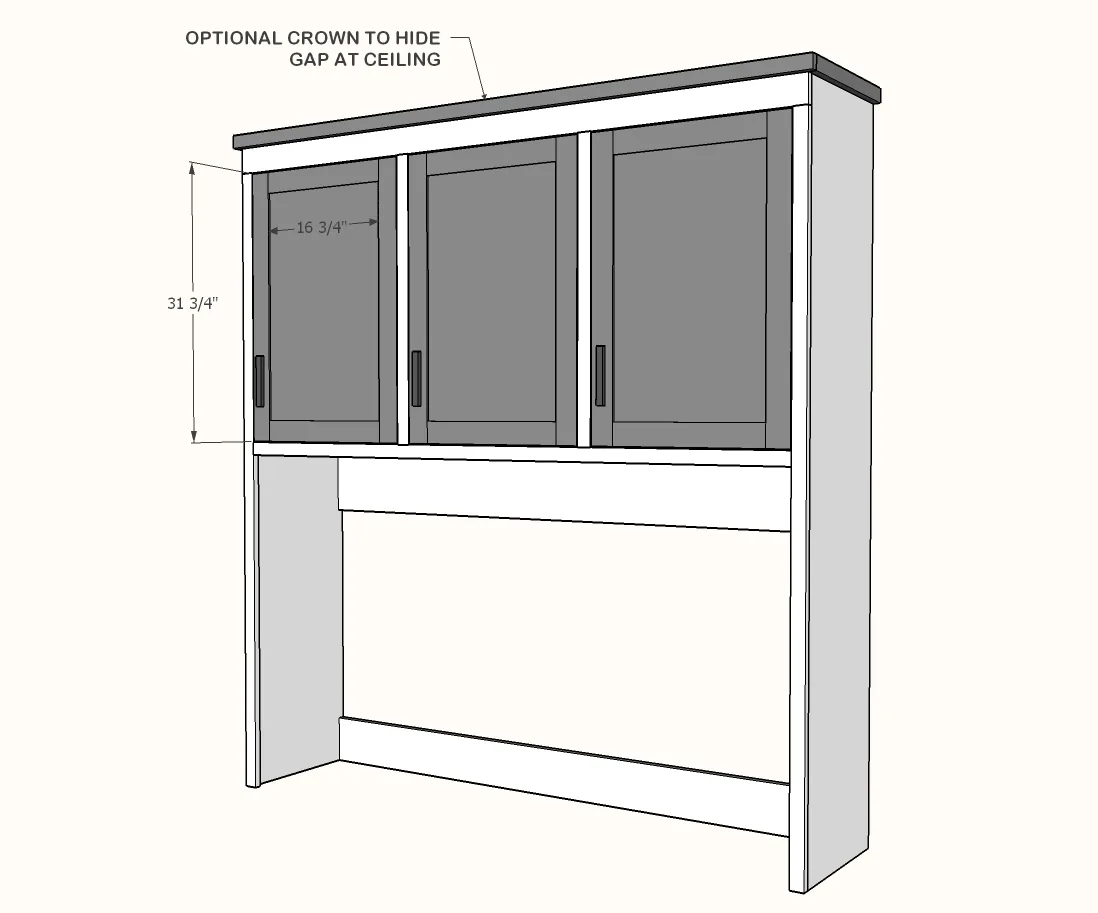 Entryway Cabinet with Hooks, step 5