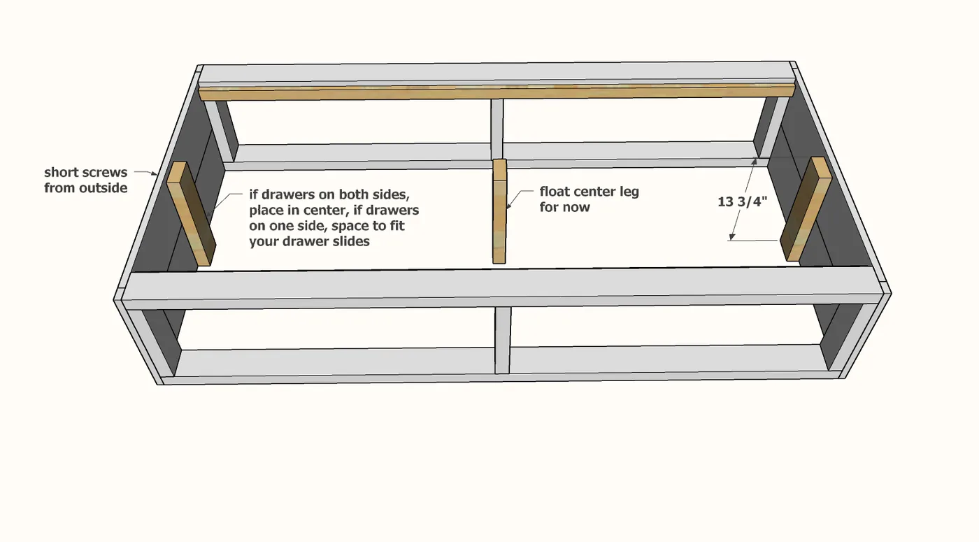 Essential Drawer Bed or Daybed, step 5