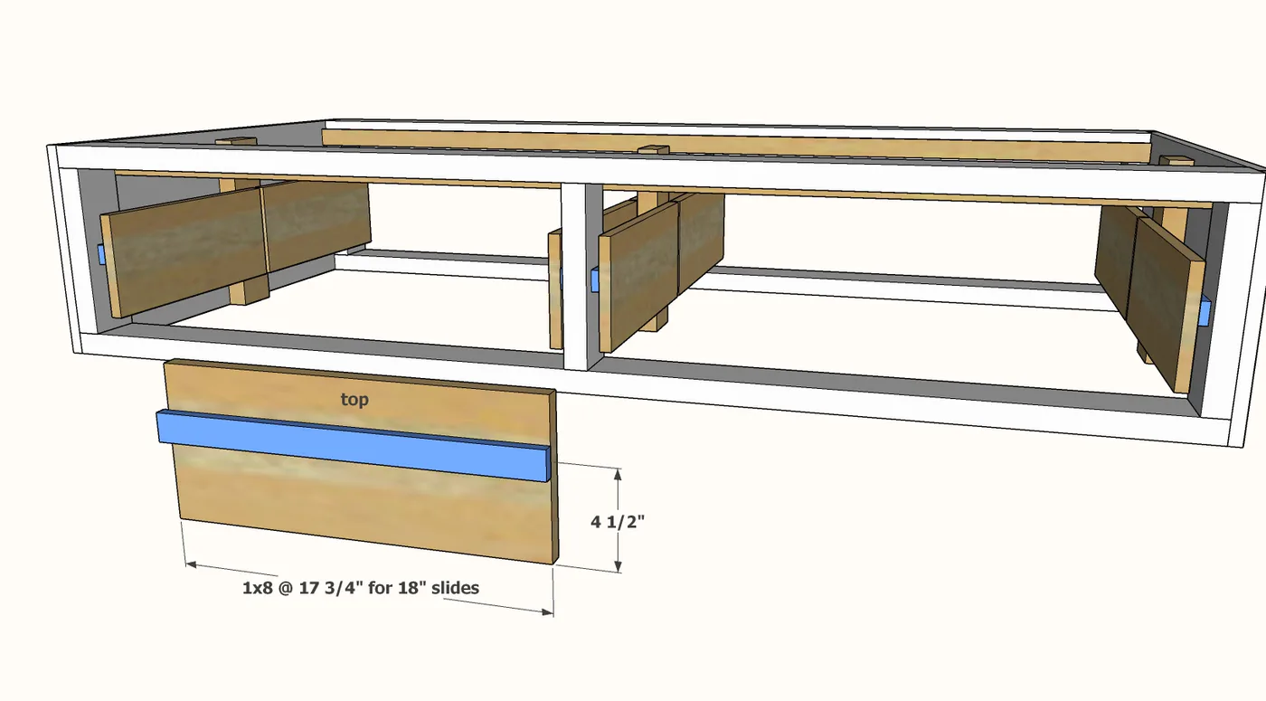 Essential Drawer Bed or Daybed, step 7