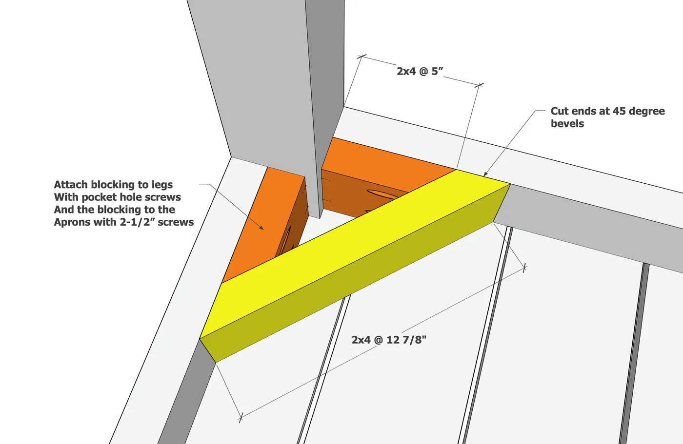 Essential Modern Outdoor Square Dining Table–, step 5
