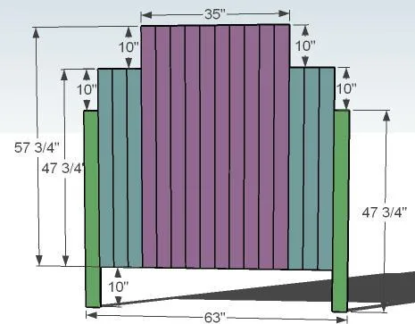 Fancy Arch Bed, step 1