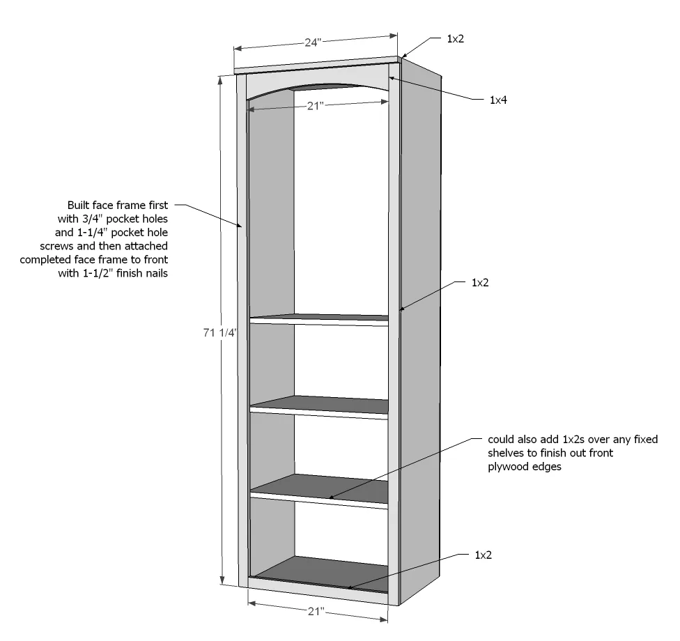 Fancy Closet Tower, step 4