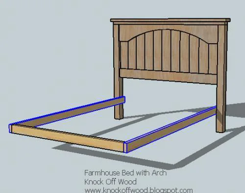 Farmhouse Bed with Arch, step 8