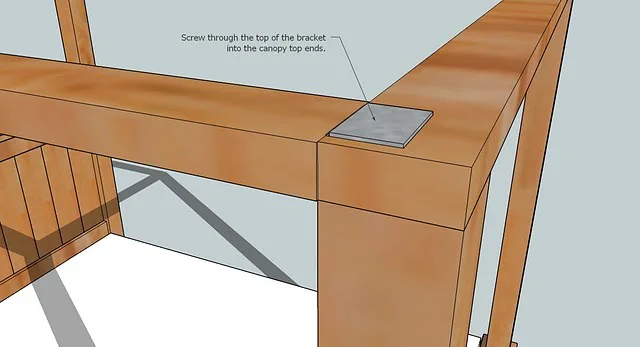 Farmhouse Bed Canopy Modification (All Bed Sizes), step 10
