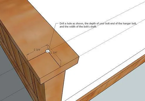 Farmhouse Bed Canopy Modification (All Bed Sizes), step 5