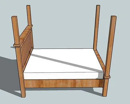 Farmhouse Bed Canopy Modification (All Bed Sizes), step 7