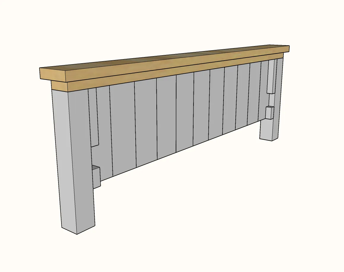 Farmhouse Bed, step 8
