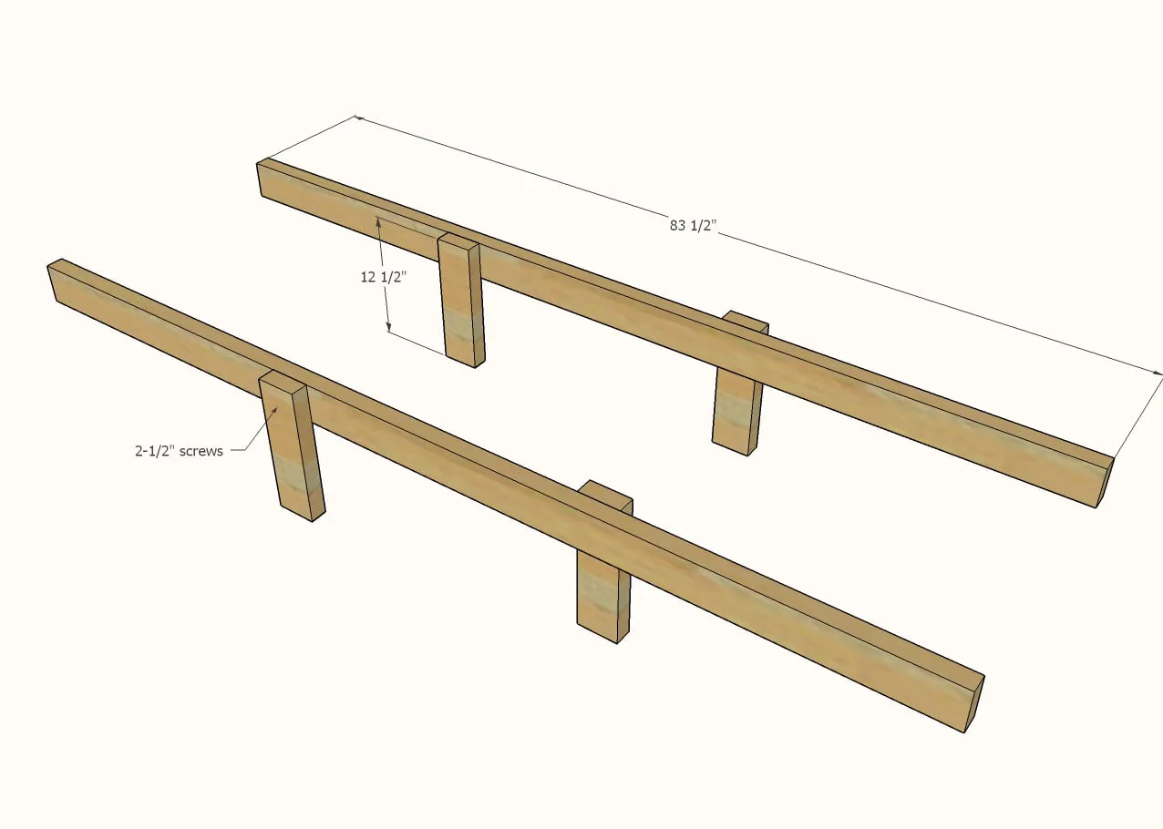 Farmhouse Bed, step 10